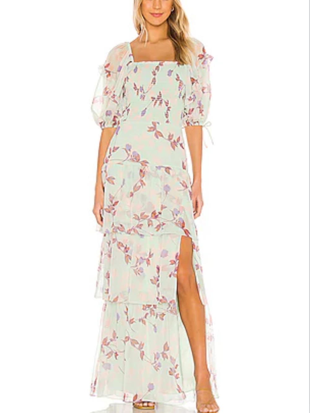 Amanda Uprichard Florentina Maxi Dress